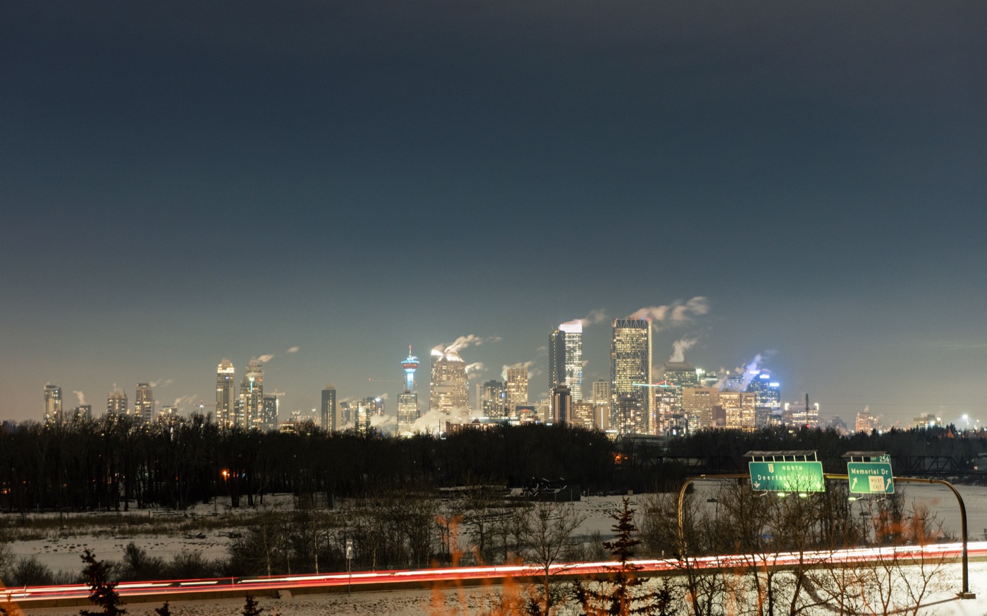 Calgary downtown skyline
